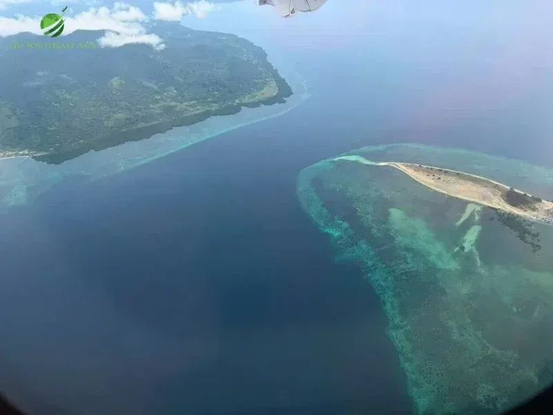 A luxury perspective—exploring Flores from above