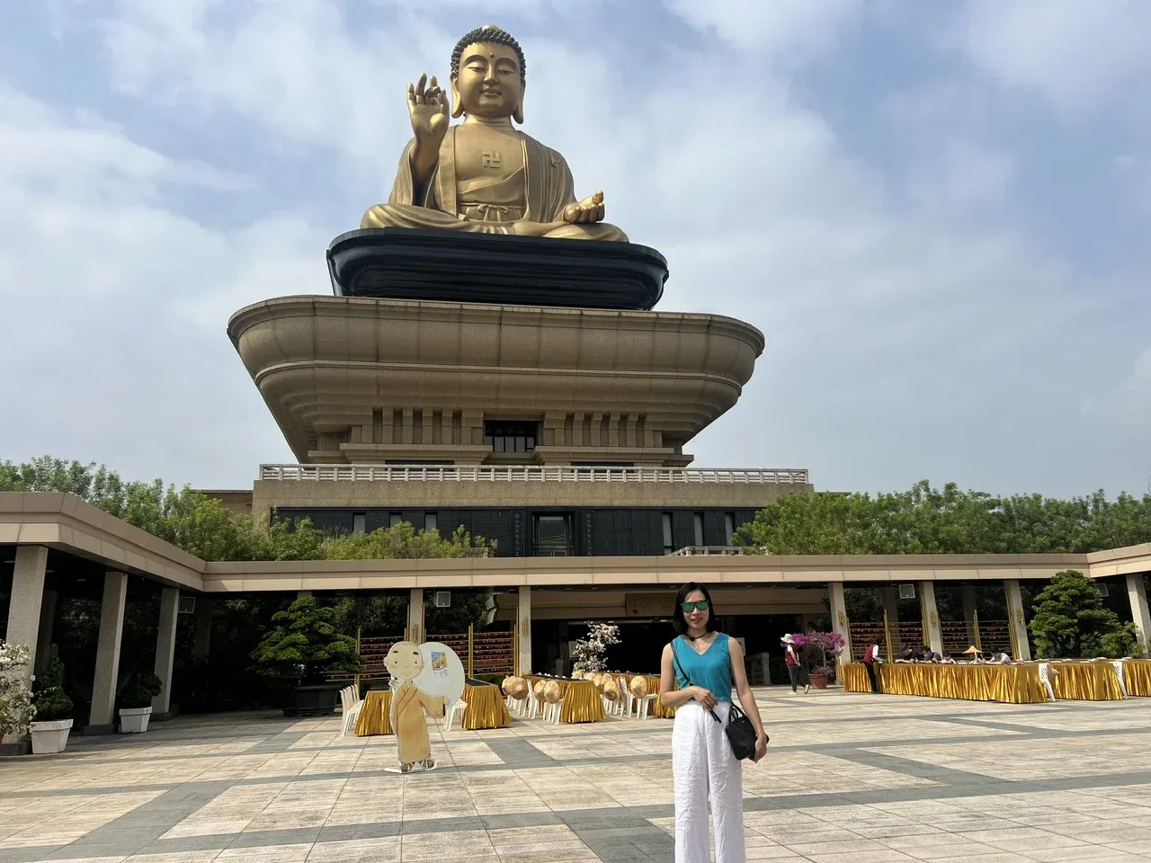 Fo Guang Shan giant Buddha statue Kaohsiung Taiwan