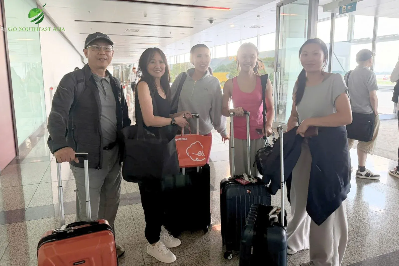 Our guests enjoying a smooth and seamless arrival with our fast-track immigration service at Hanoi Airport