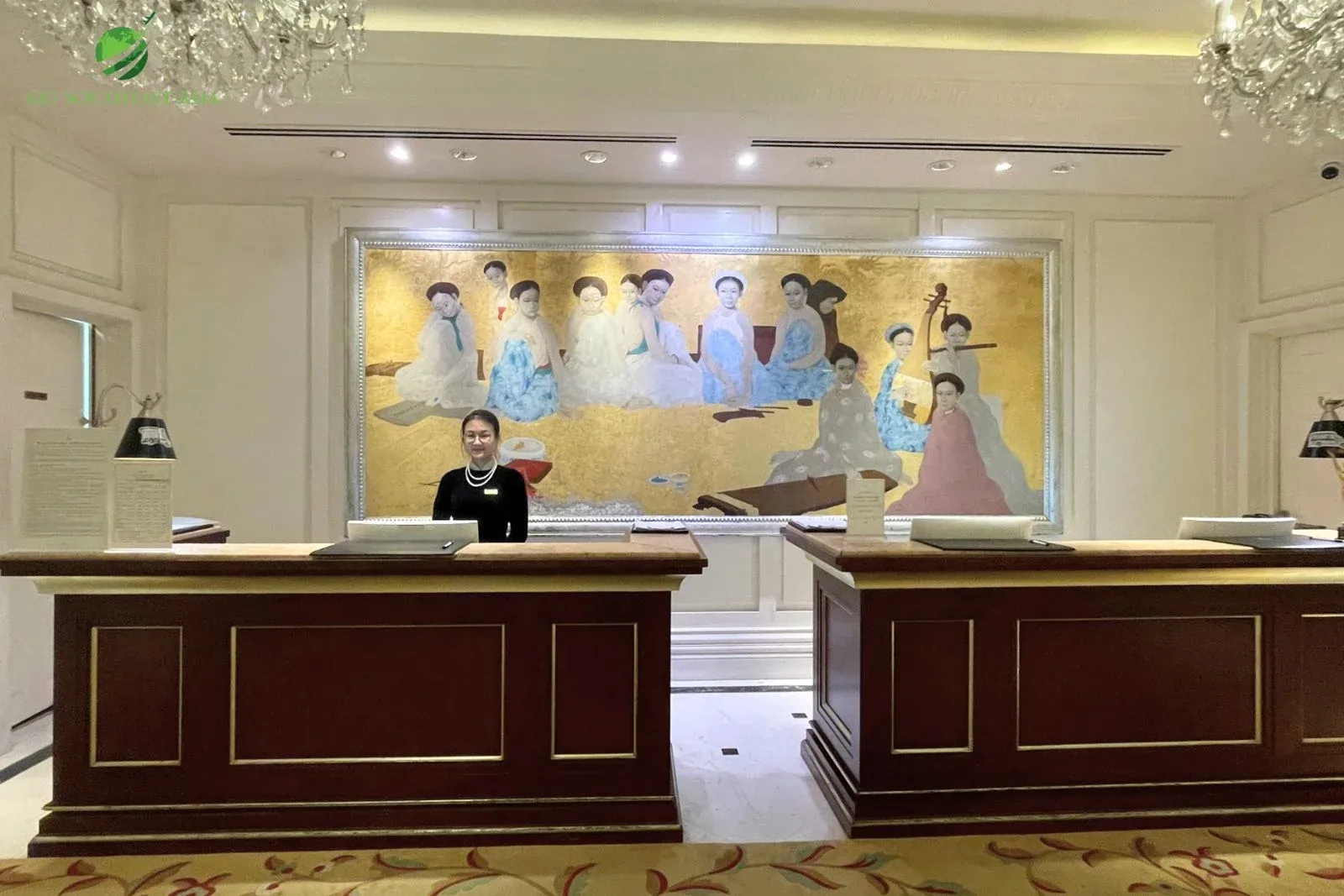 Vietnamese art collection at Apricot Hotel Hanoi